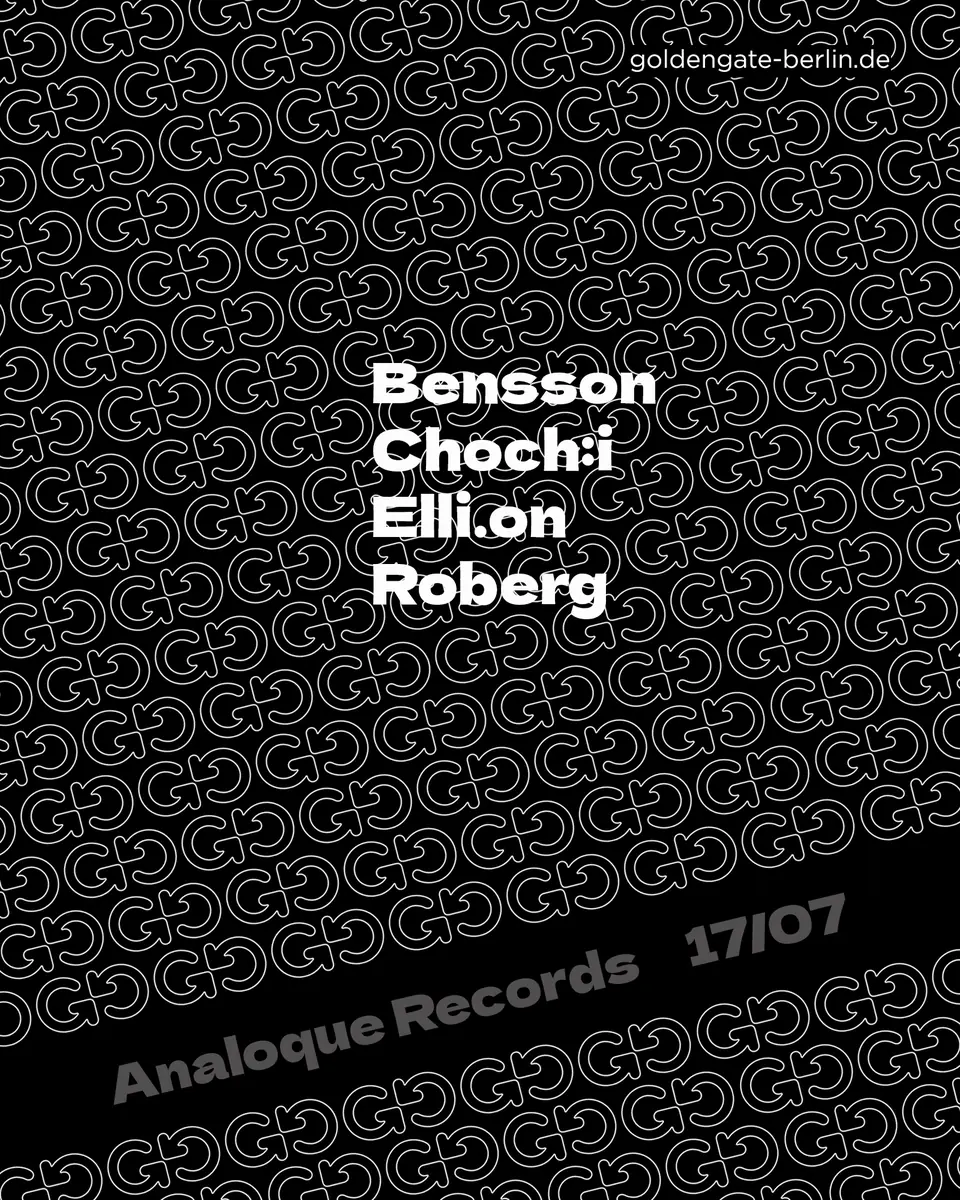 Analoque Records — Golden Gate, Berlin