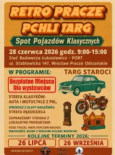 RetroPracze – Sąsiedzki Targ Skarbów, Staroci i Klasycznej Motoryzacji
