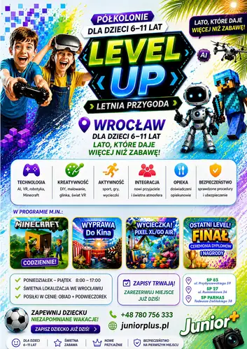 Level UP! Half-Day Camp
