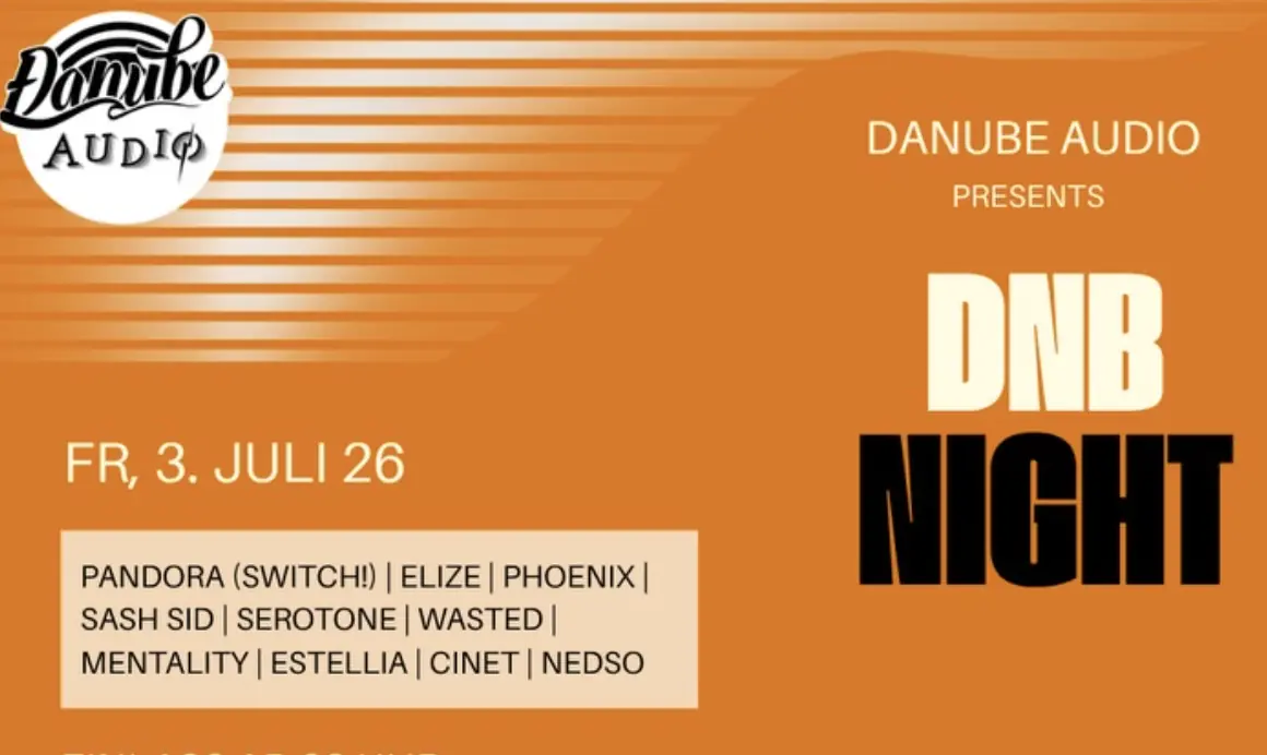 DANUBE AUDIO PRES. DNB NIGHT — Rhiz, Вена