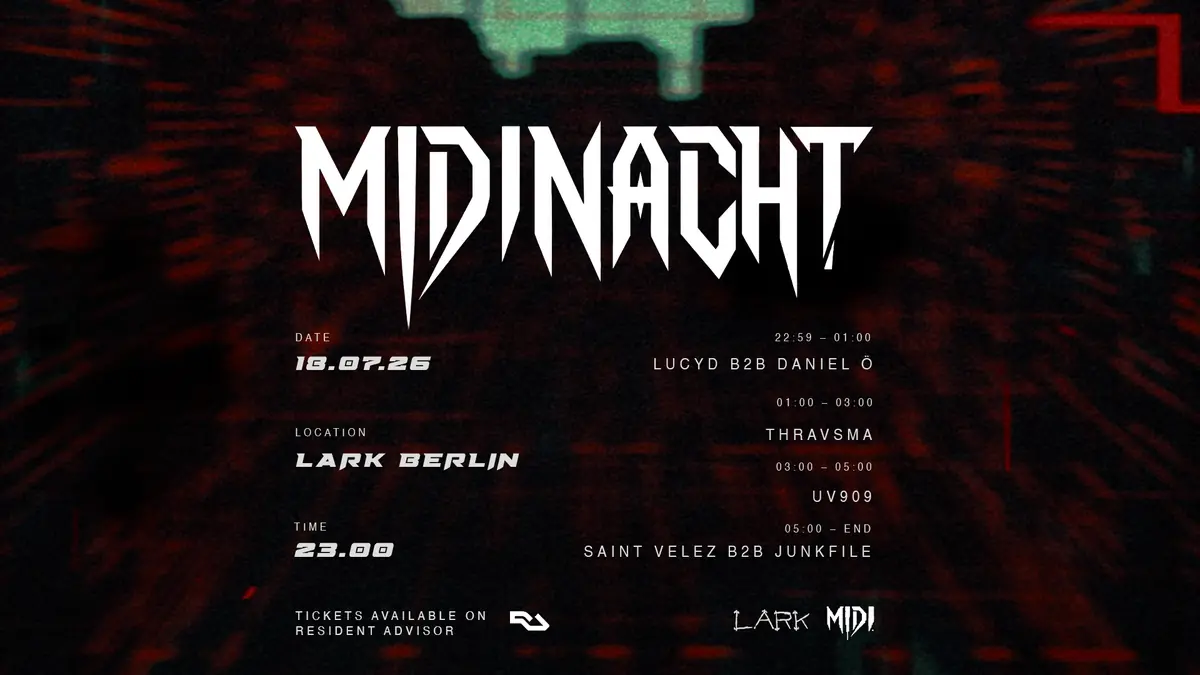 MIDINACHT X LARK — Lark, Berlin