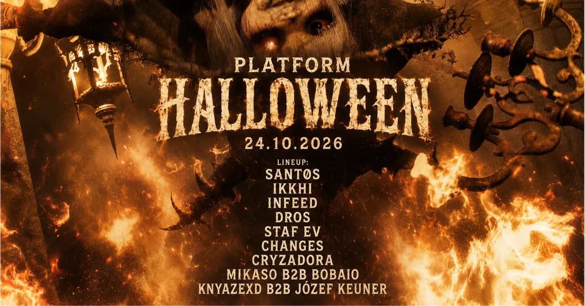 PLATFORM: HALLOWEEN — OCZKI, Varšava