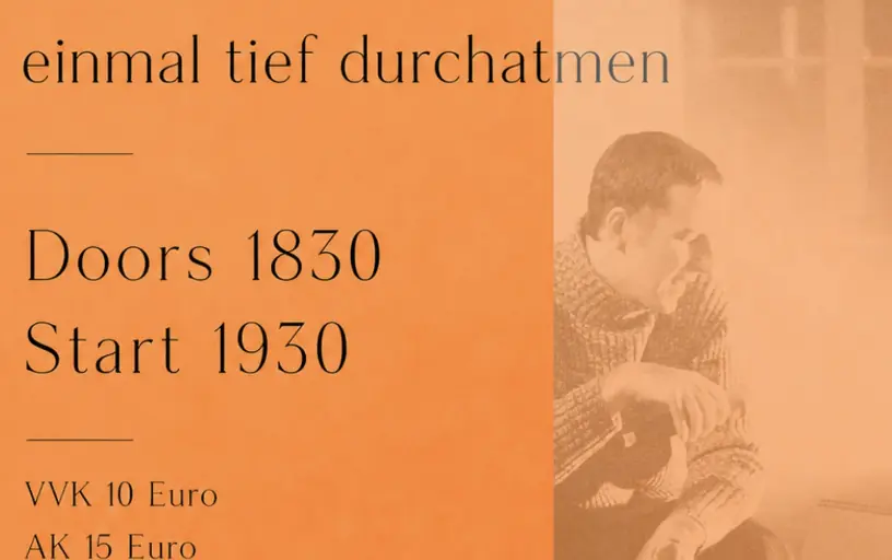 Moonvers: Einmal tief durchatmen — Rhiz, Vienna