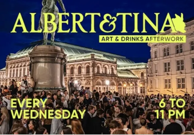 ALBERT&TINA - OPEN AIR AFTERWORK — Albertina Passage, Вена