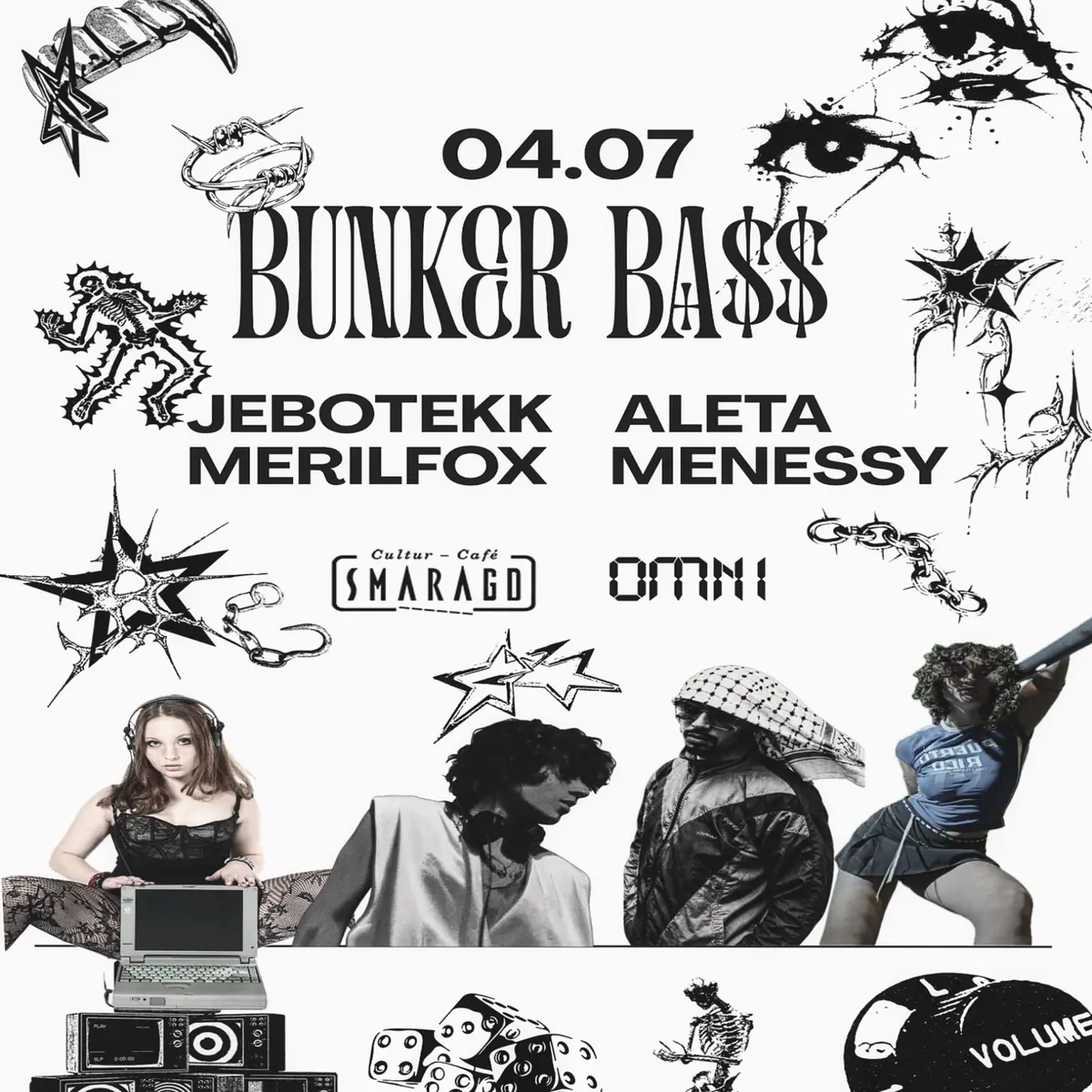 BUNKER BA$$ SZN2 V4 — Cultur Cafe Smaragd