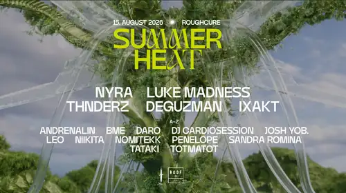 Rough Cure Summer Heat Open Air - Day & Night s NYRA, Luke Madness, THNDERZ