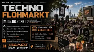 TECHNO FLOHMARKT im ehemaligen Polizeipräsidium Frankfurt