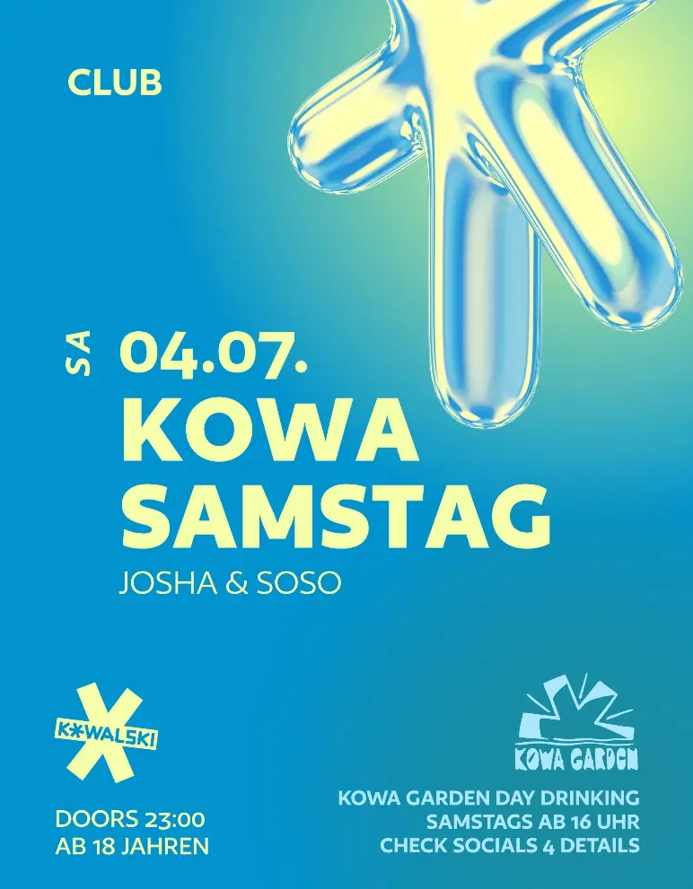 KOWA SAMSTAG • JOSHA • SOSO — Kowalski, Stuttgart