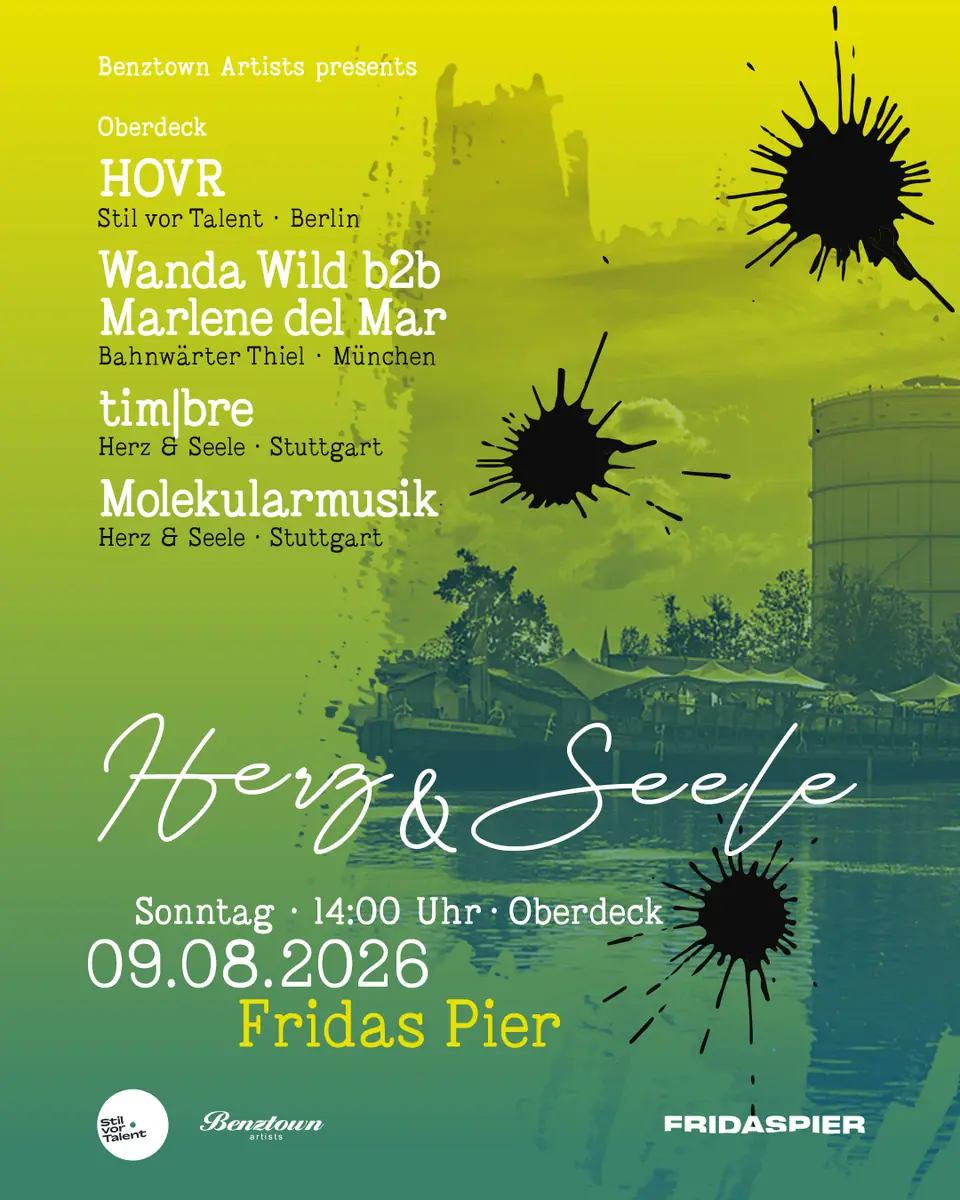 HERZ & SEELE OPEN AIR · Fridas Pier OBERDECK — Fridas Pier, Stuttgart
