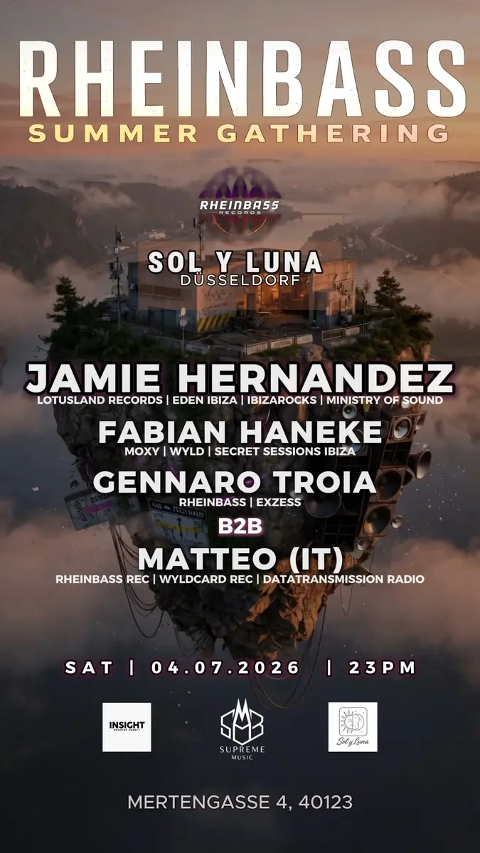 Rheinbass Sommer Gathering with Jamie Hernandez — Düsseldorf