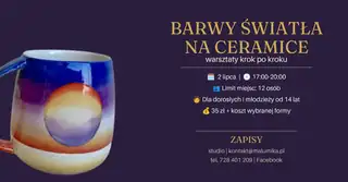 Barvy světla na keramice