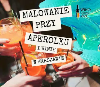 Painting with Aperol and Wine in Warsaw!