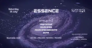 ESSENCE - House - Melodic Techno - Techno