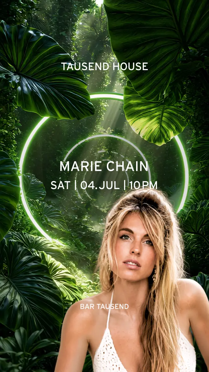 Tausend House: Marie Chain — Tausend, Berlín