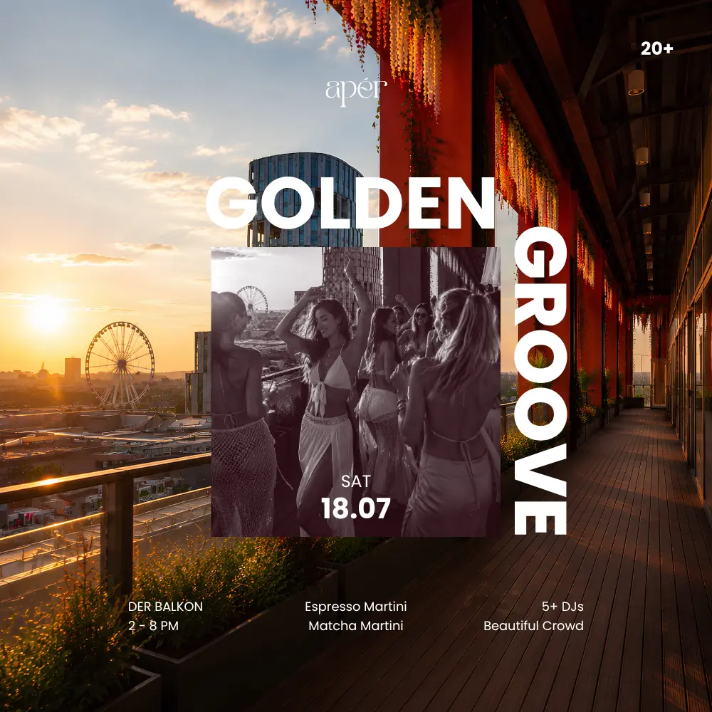 Apér Golden Groove - Der Balkon Werksviertel — Werksviertel Mitte, Mnichov