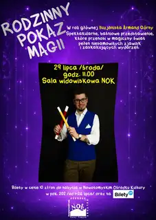 Iluzjonista Armand Górny „Rodzinny Pokaz Magii”