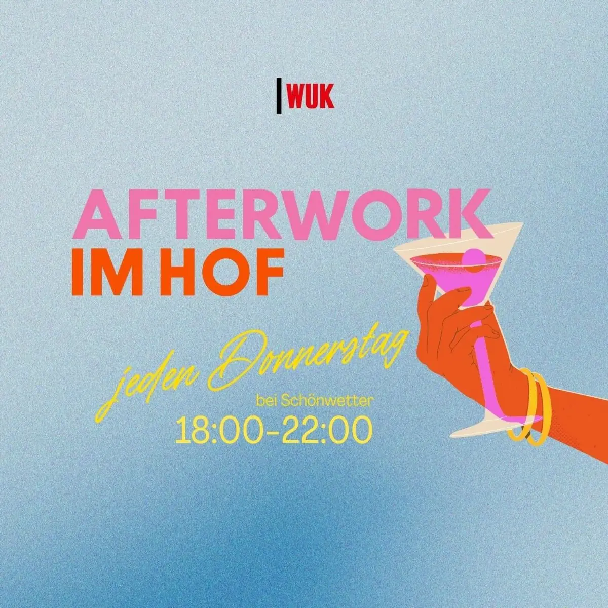 After Work im WUK Hof — WUK, Vídeň