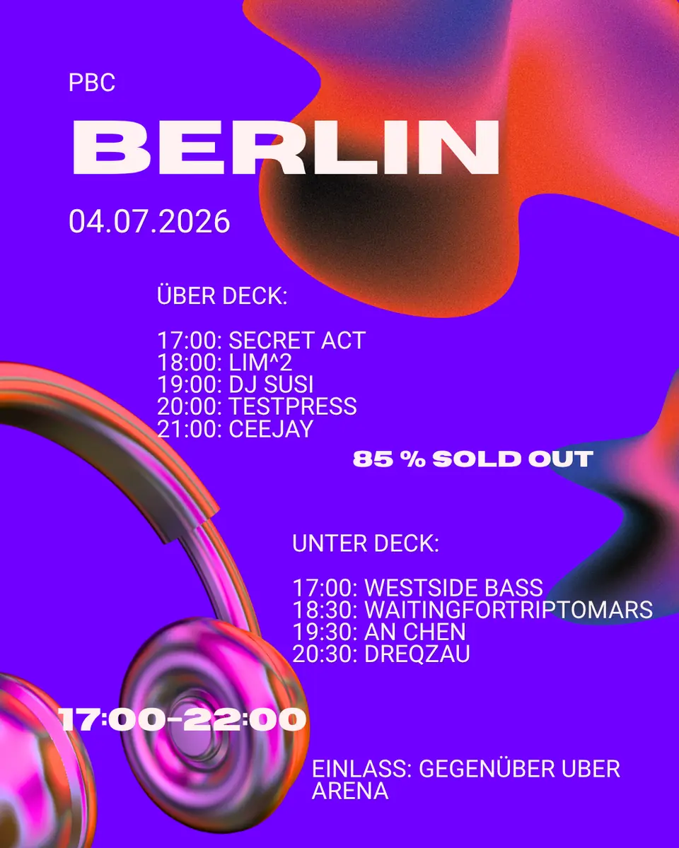PBC Trancesetter Boot Spree — Uber Arena, Berlin