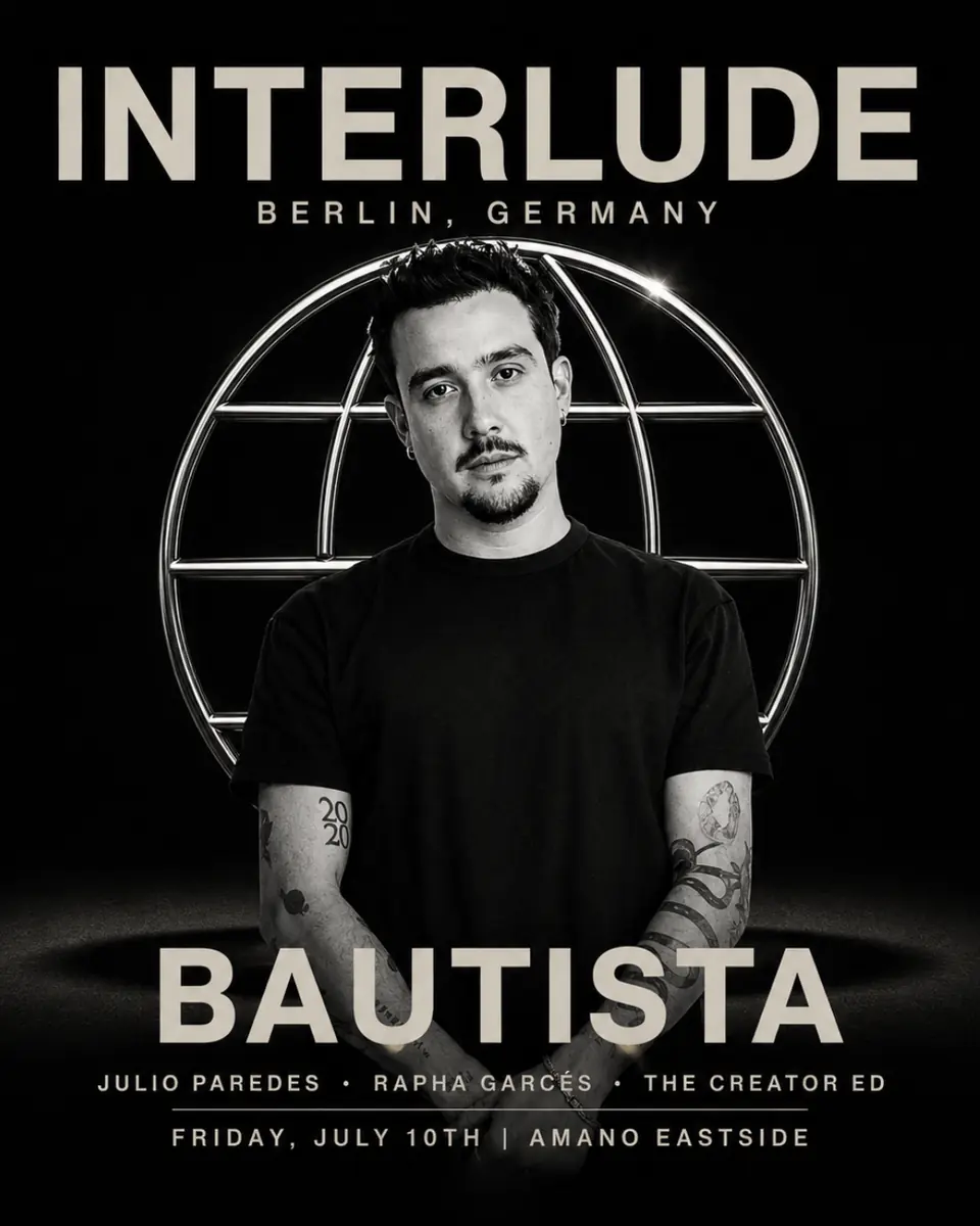 BAUTISTA X InterludeBerlin --- Rooftop Party — Amano East-Side, Berlin