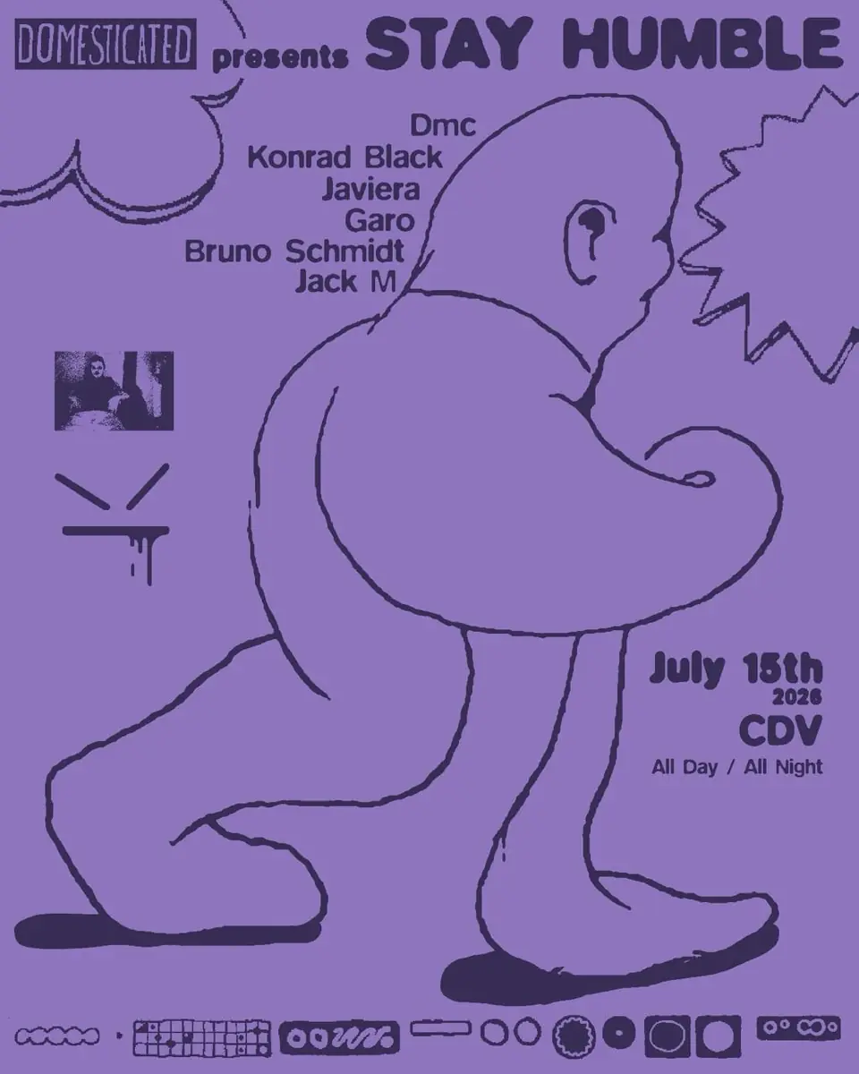 Domesticated presents: STAY HUMBLE — Club der Visionaere, Berlín