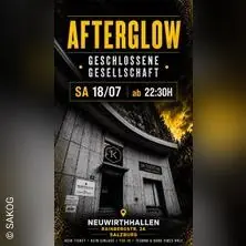 Afterglow - Unipark Techno Afterparty — Neuwirthhallen (Probebühne Rainberg), Salzburg