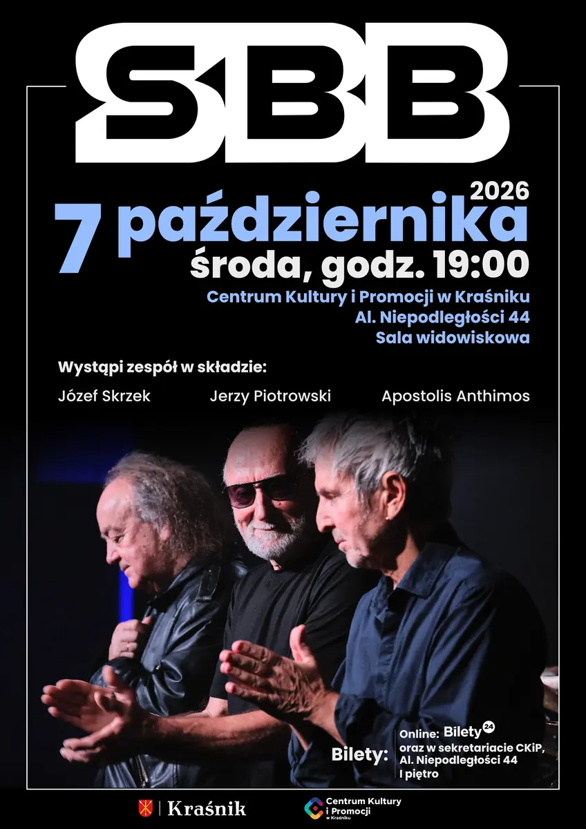 Koncert SBB — Kino Metalowiec w Kraśniku, Kraśnik