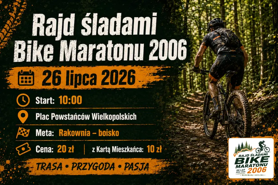 Rajd śladami Bike Maratonu 2006 — Boisko Rakownia, Murowana Goślina
