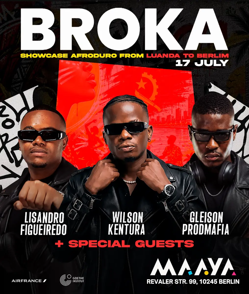 MAAYA presents BROKA (Ангола) with Wilson Kentura, Gleison Prodmafia and Lisandro Figueiredo — Maaya, Берлин