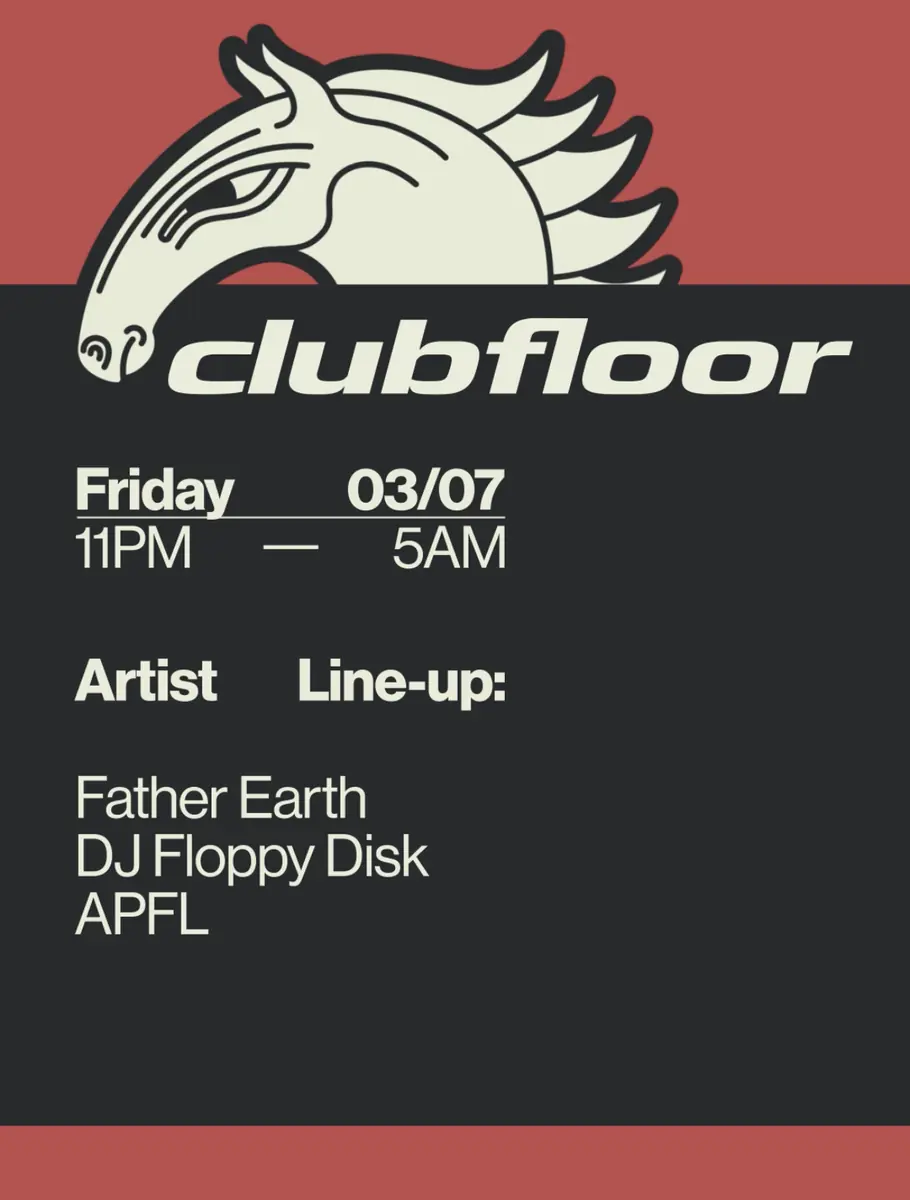 Clubfloor mit Father Earth, DJ Floppy Disk, Apfl — Goldener Reiter, München
