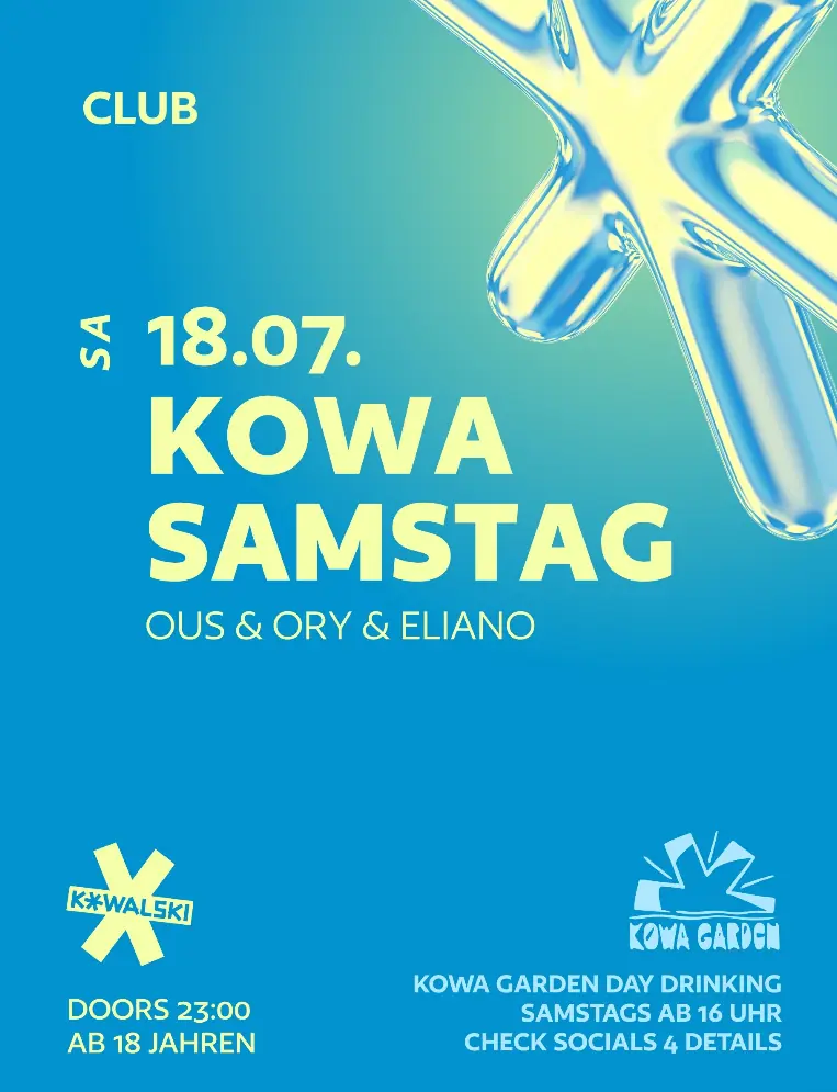 KOWA SAMSTAG • OUS & ORY • ELIANO — Kowalski, Stuttgart