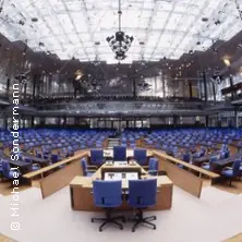 Plenary Hall Tour - Visit to the Plenary Hall of the Former Bundestag — World Conference Center Bonn Treffpunkt Haupteingang II a, Bonn