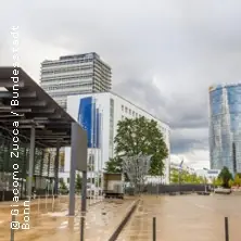 History of Democracy in the Plenary Chamber - Guided Tour of the Plenary Hall and Government Quarter — World Conference Center Bonn Treffpunkt Haupteingang II a, Bonn