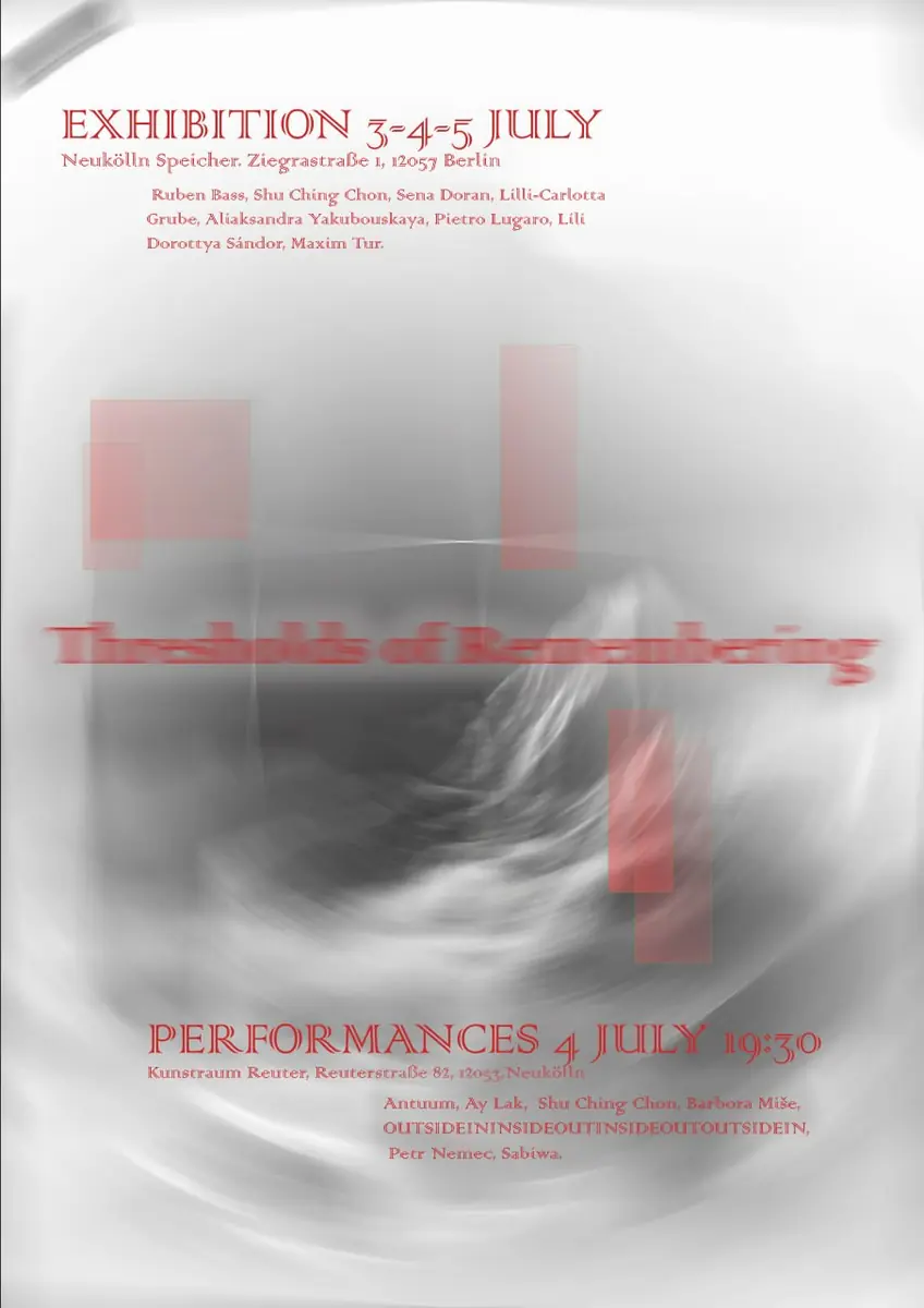 Thresholds of Remembering — Берлин