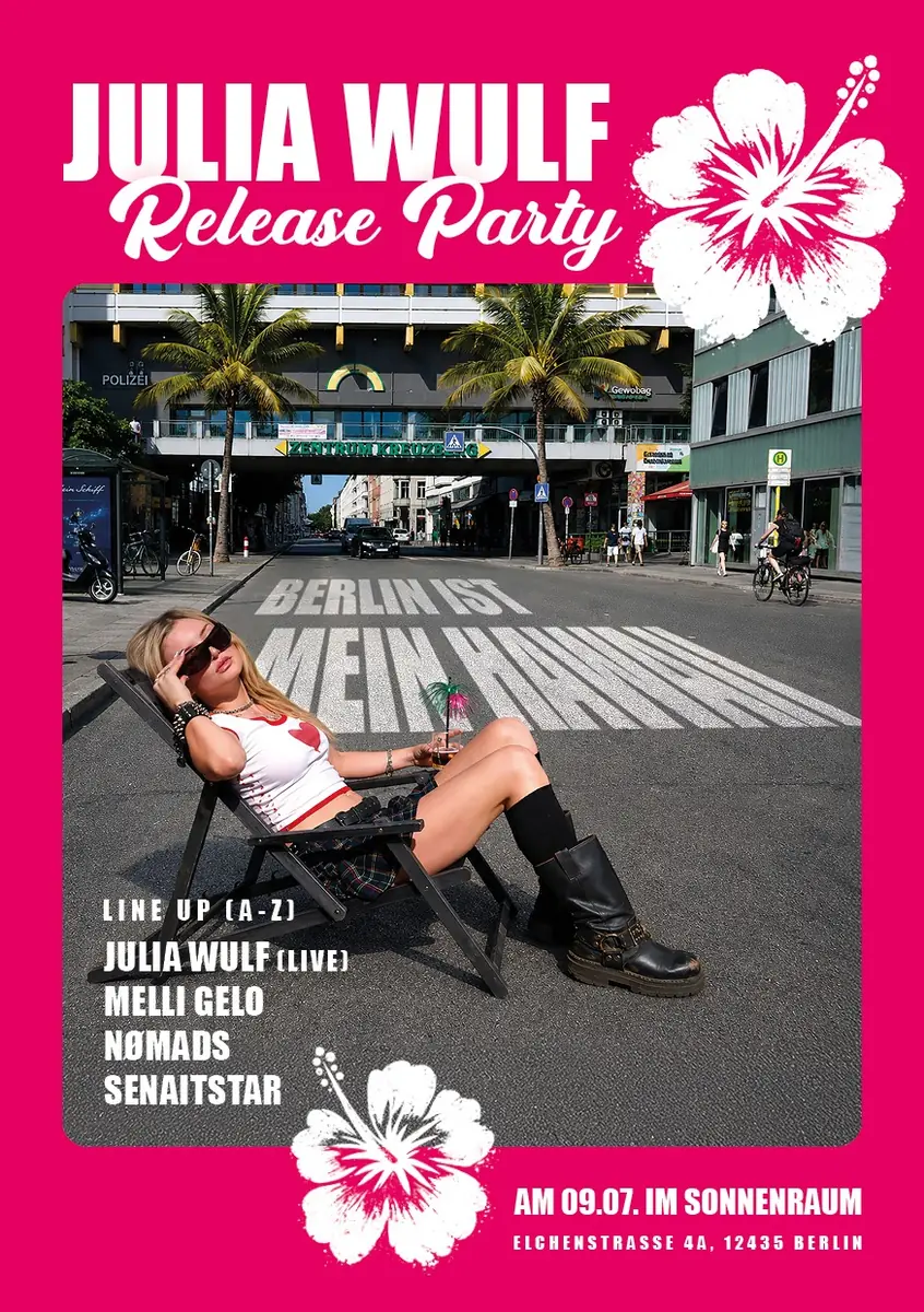 Julia Wulf - Release Party — Sonnenraum, Berlin