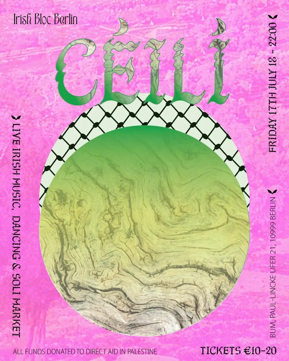 Soli-Céilí by the Irish Bloc Berlin — bUm - Raum für Solidarisches Miteinander, Berlin