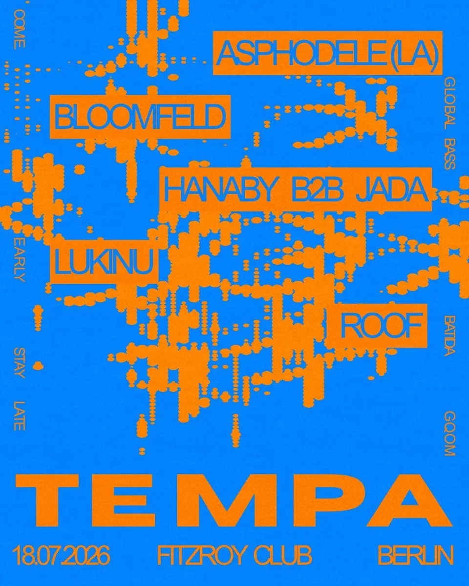 TEMPA CLUB NIGHT — Fitzroy, Berlin