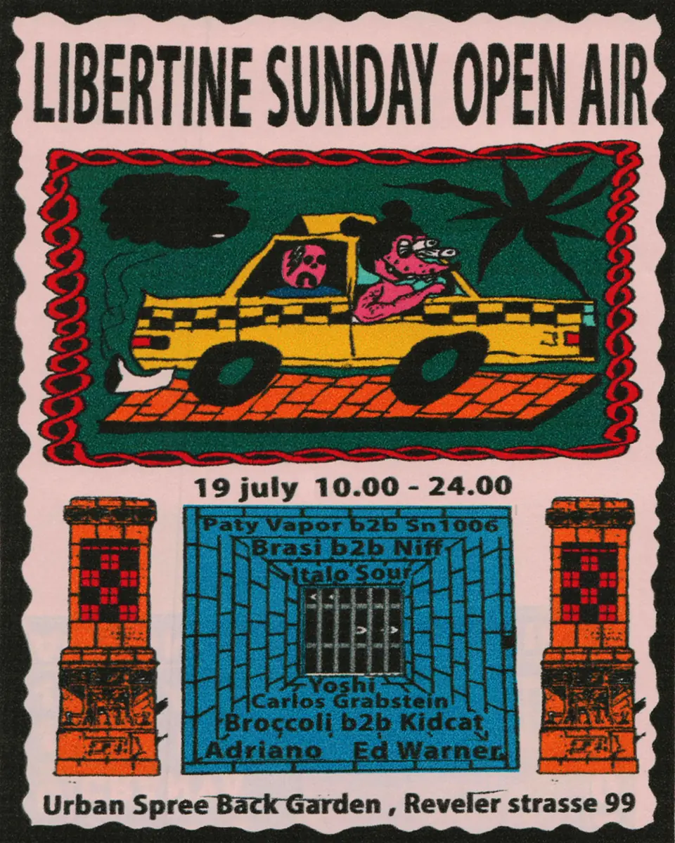 Libertine Sunday Open Air — Urban Spree, Berlin