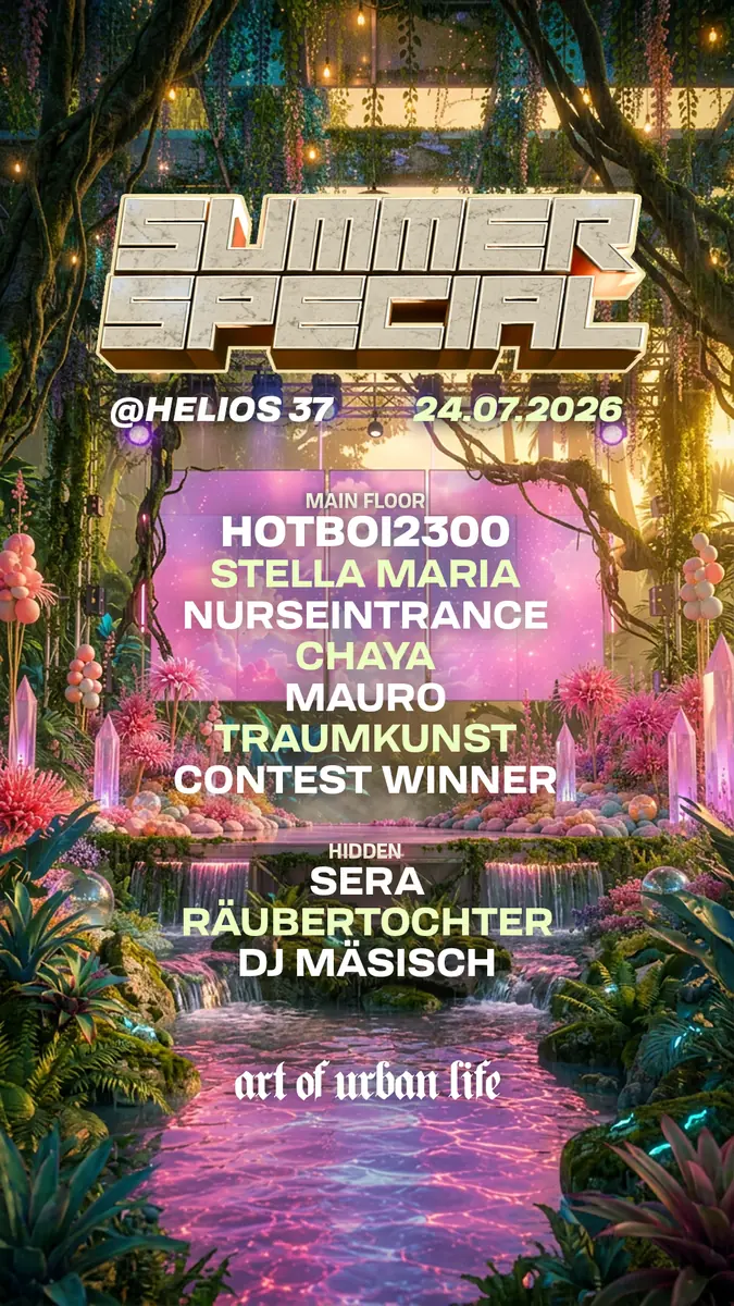 Summer Special x art of urban life x Helios37 — Helios37, Кельн