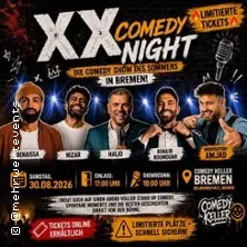 XXL Comedy Night z Amjadem - Nizar, Khalid Bounouar, Benaissa, Halid TV — Comedykeller Bremen, Bremen