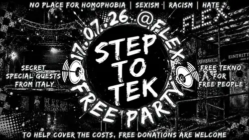STEP TO TEK - FREE PARTY
