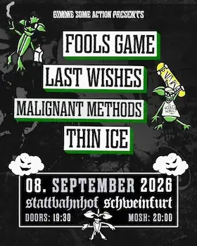 Fools Game + Last Wishes + Malignant Methods + Thin Ice