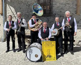 Butterbrezel-Jazz im Schlosshof with Hardt Stompers — Zehntstadel, Leipheim
