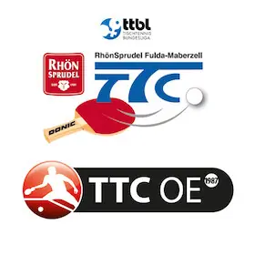 TTC RhönSprudel Fulda-Maberzell - TTC OE Clarity-Tel. Bad Homburg — Hubtex Arena, Fulda