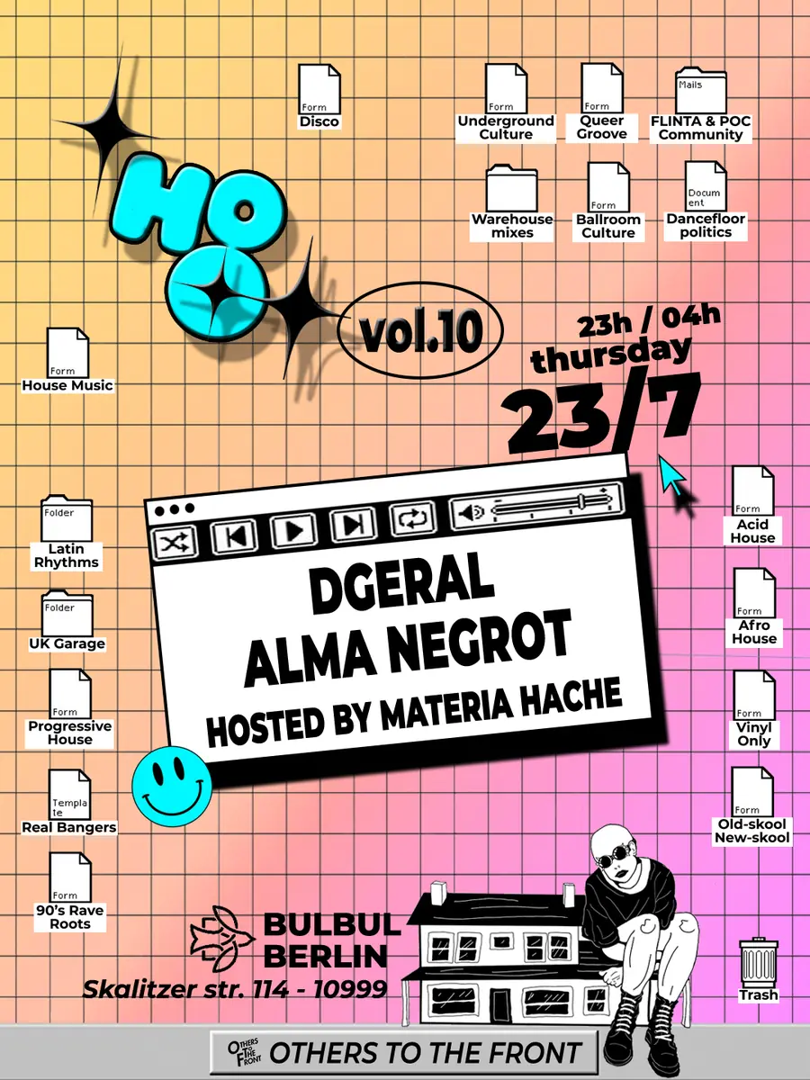 House of Others (Vol.10) - CSD edition: Dgeral, Alma Negrot, materia hache — Bulbul Berlin, Berlin