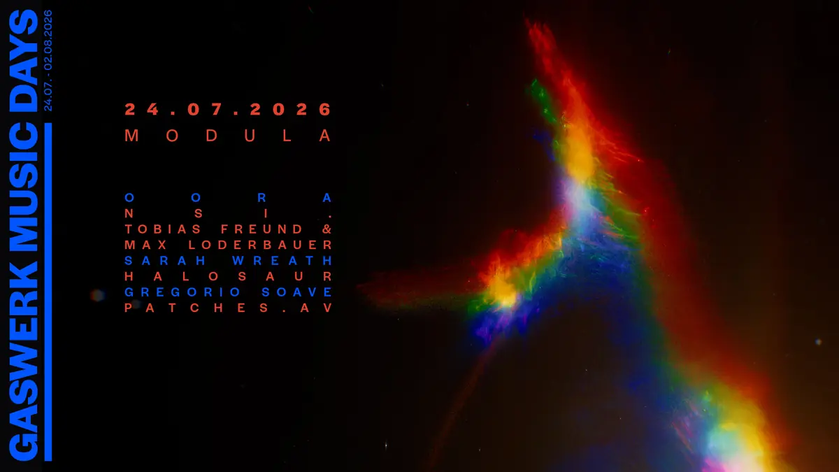 Gaswerk Music Days 2026 - MODULA — Gaswerksiedlung, Berlin