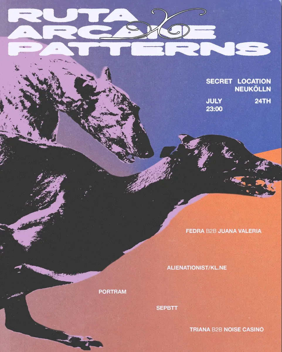 RUTA x Arcane Patterns — TBA - Secret location Neukölln, Берлин