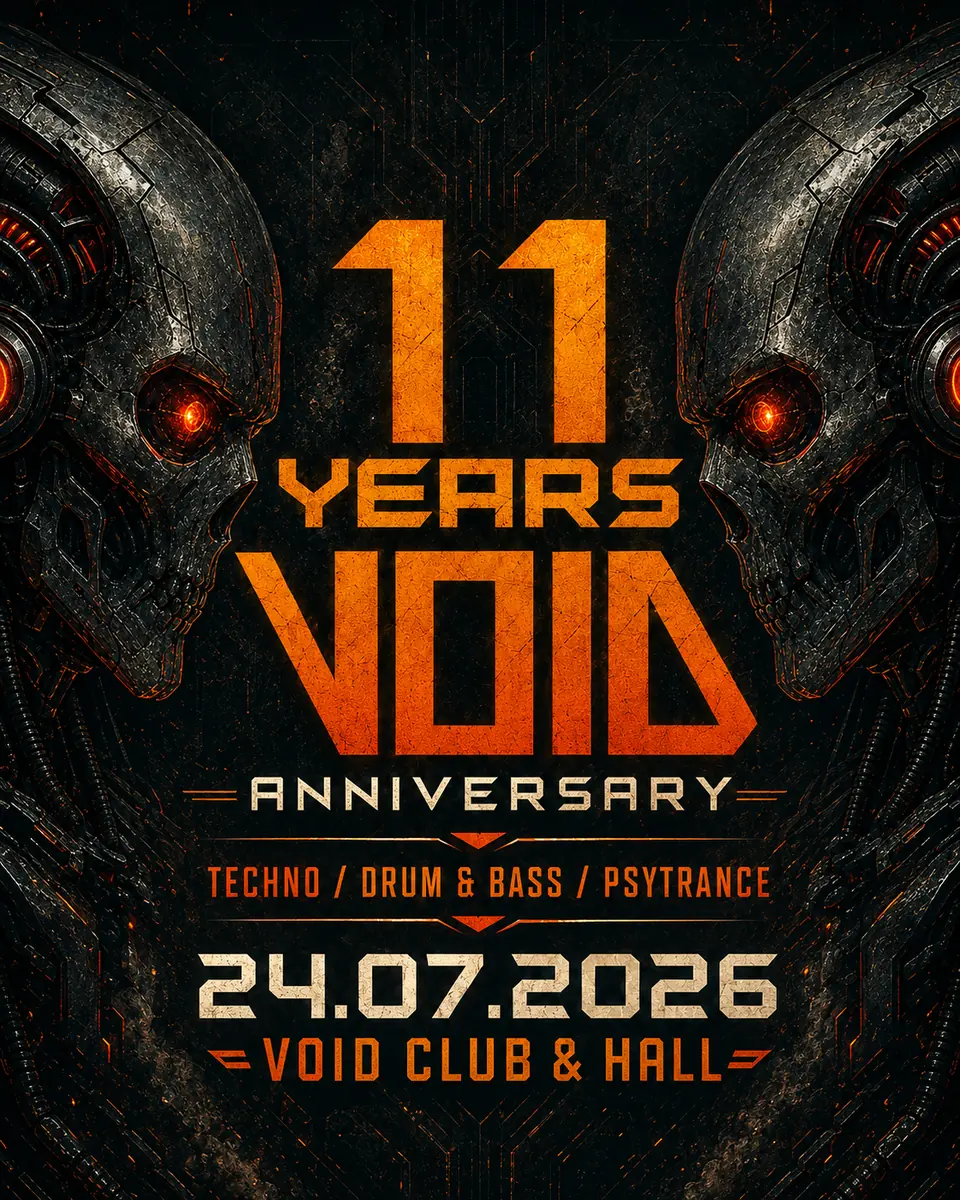 11 Years VOID Anniversary with Senchai b2b Initia, Dirty Plates, Lay.Dee Strange b2b Mr. Lafont — Void Club, Берлин