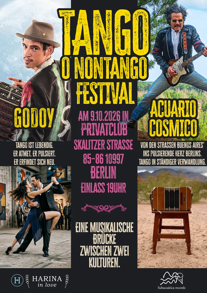 TANGO OR NONTANGO FESTIVAL — Privatclub, Berlin