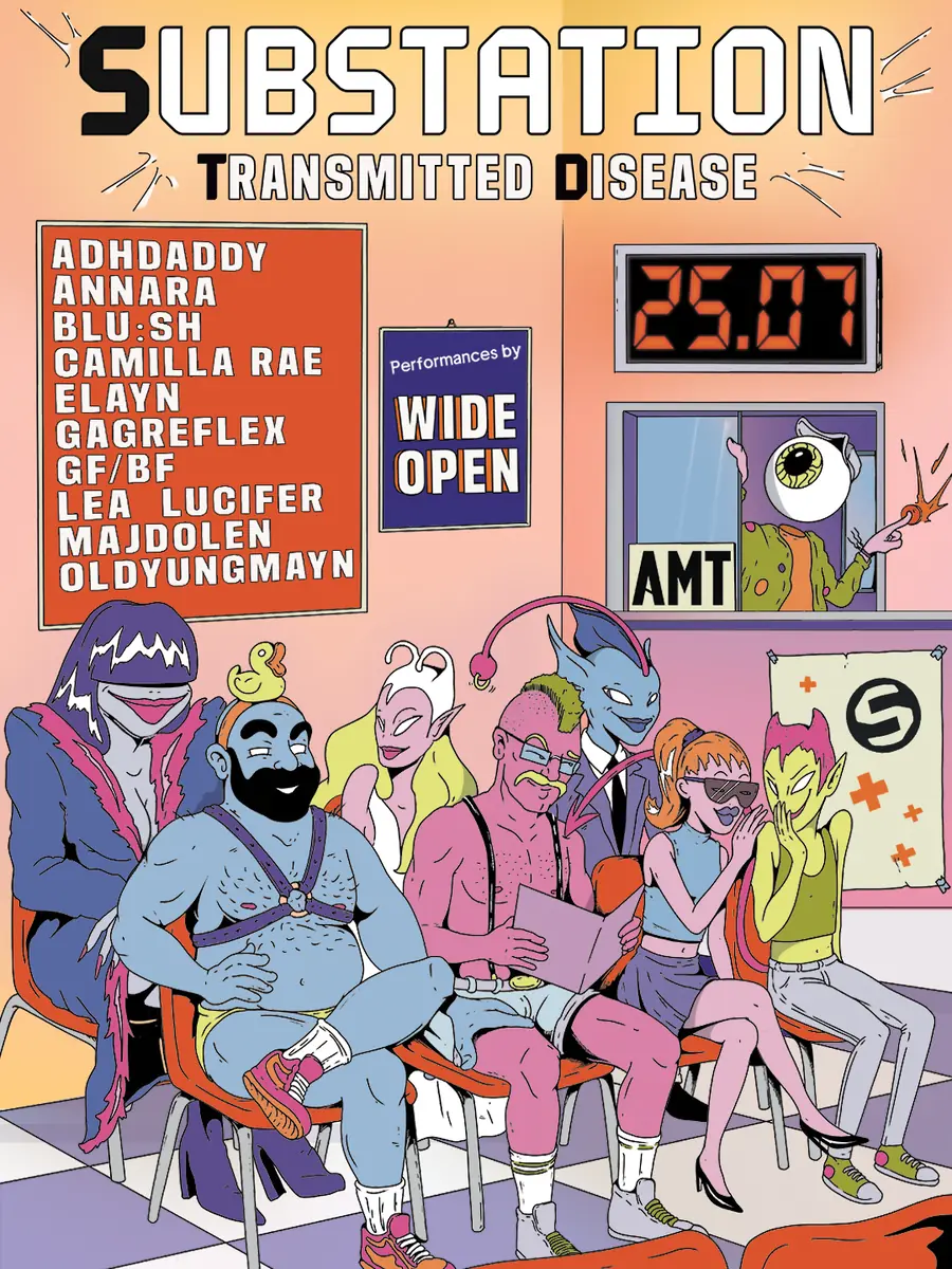 CSD STD - SUBSTATION Transmitted Disease — AMT, Берлин