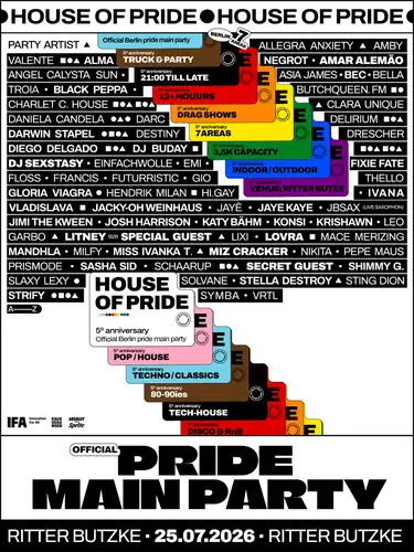 House of Pride - Oficjalna Główna Impreza Berlin Pride